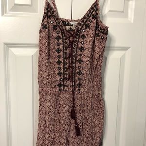 PATTERNED ROMPER